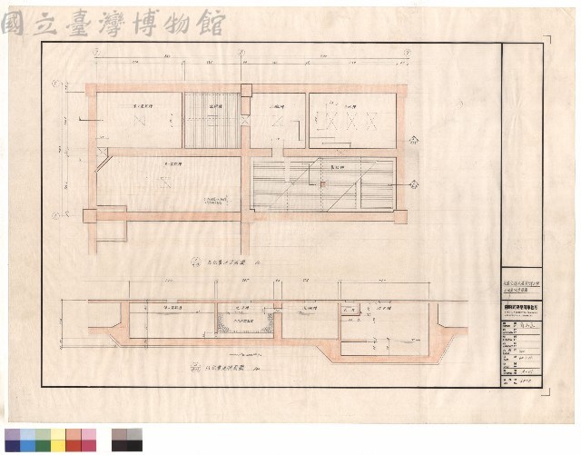 B化糞池剖面圖藏品圖，第1張