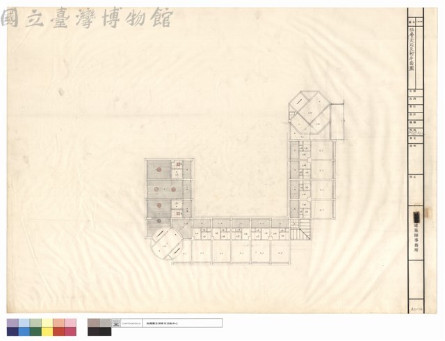 伍層天花反射平面圖藏品圖，第1張