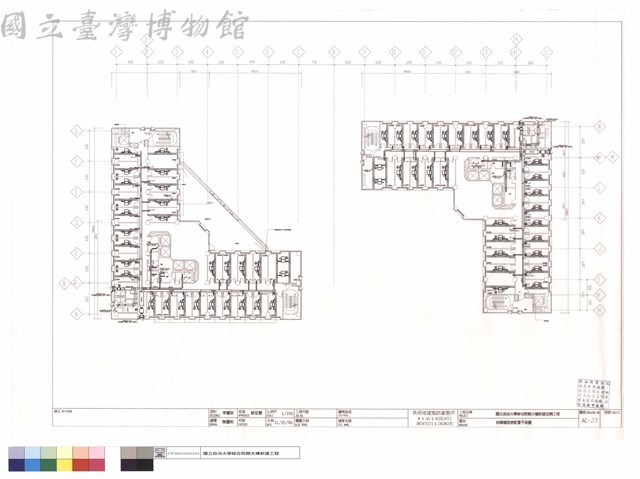拾肆樓風管配置平面圖藏品圖，第1張