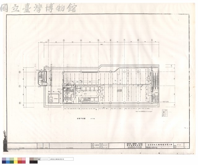 肆層灑水設備平面藏品圖，第1張