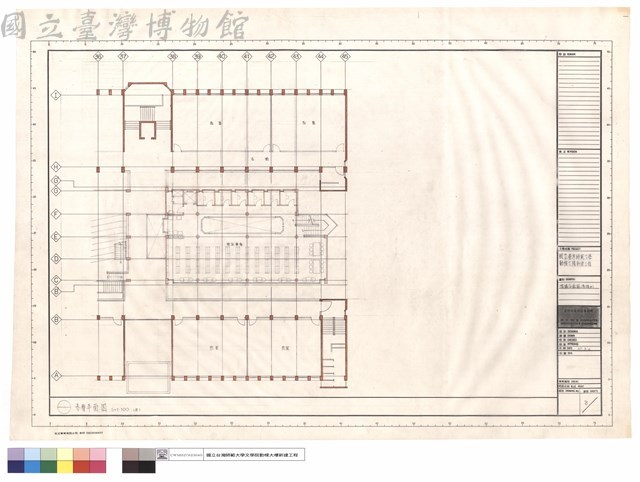 傢俱平面圖(参樓B)藏品圖，第1張