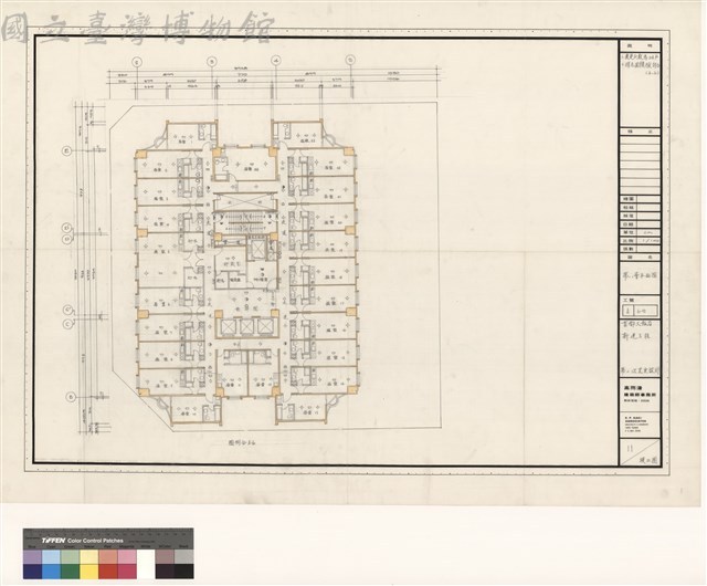 第八層平面圖藏品圖，第1張