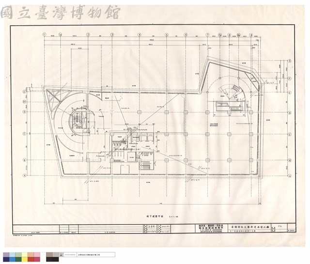 地下貳層給排水設備平面圖藏品圖，第1張