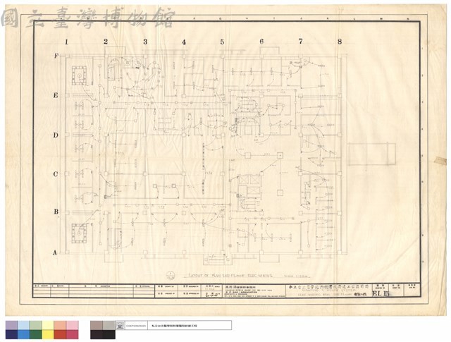LAYOUT OF PLAN 2ND FLOOR ELC WIRING藏品圖，第1張