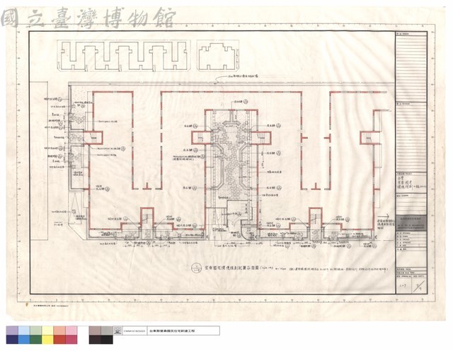寶桑國宅環境規劃配置平面圖(NO.13)藏品圖，第1張
