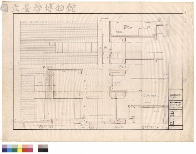 牆剖面(地上)藏品圖，第1張