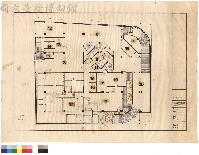 地下壹層平面圖藏品圖，第1張
