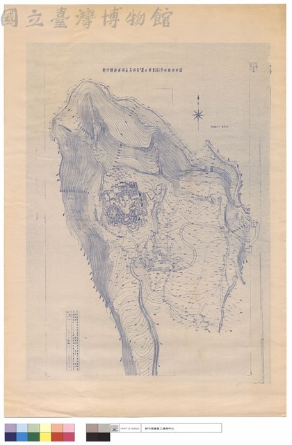 新竹縣新埔鎮地號地形圖藏品圖，第1張