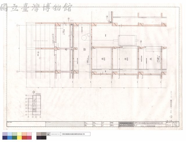 NO.4電梯剖面圖藏品圖，第1張