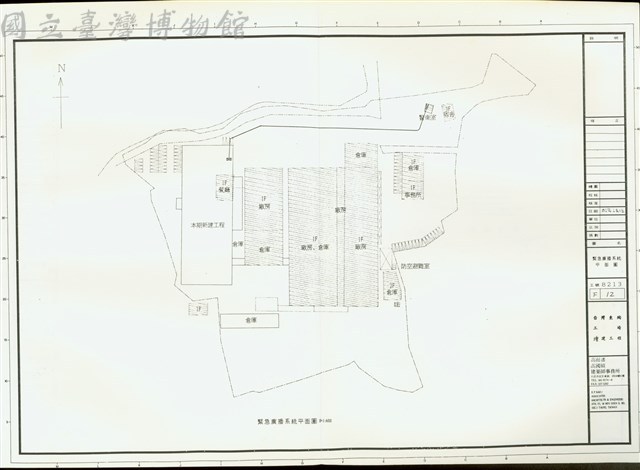 緊急廣播系統平面圖藏品圖，第1張
