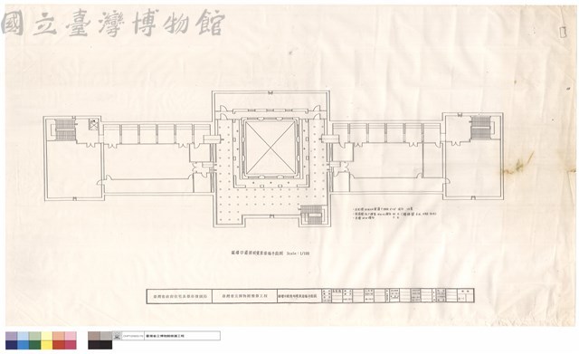 閣樓中殿照明電氣設備平面圖藏品圖，第1張