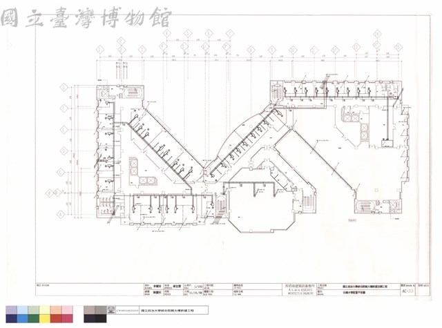 伍樓水管配置平面圖藏品圖，第1張