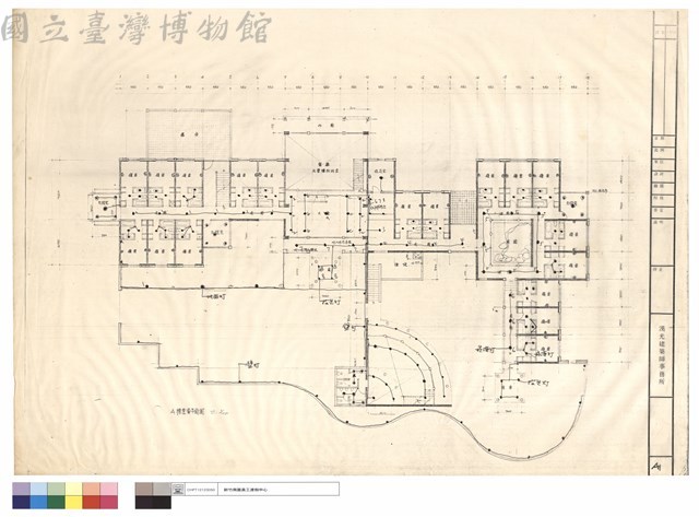 A棟壹層平面圖藏品圖，第1張