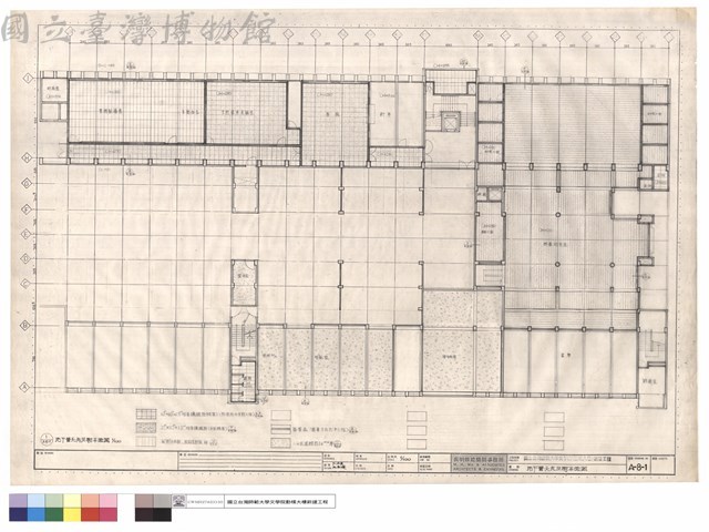地下層天花反射平面圖藏品圖，第1張
