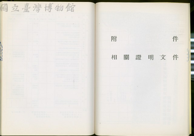 附件 相關證明文件藏品圖，第1張