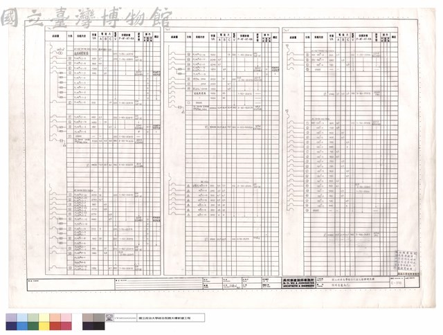 照明負載表(十八)藏品圖，第1張