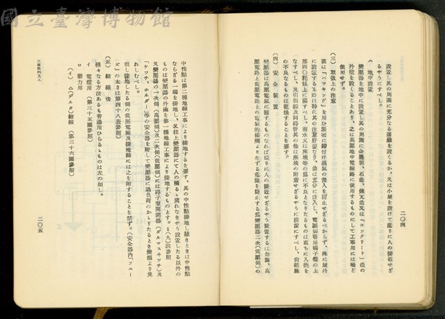 第十七章工事機械及器具(P204-205)藏品圖，第1張