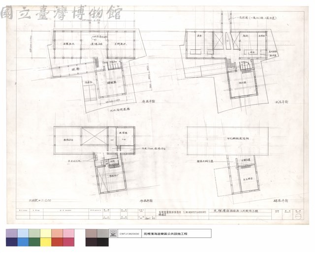 壹層~肆層平面藏品圖，第1張