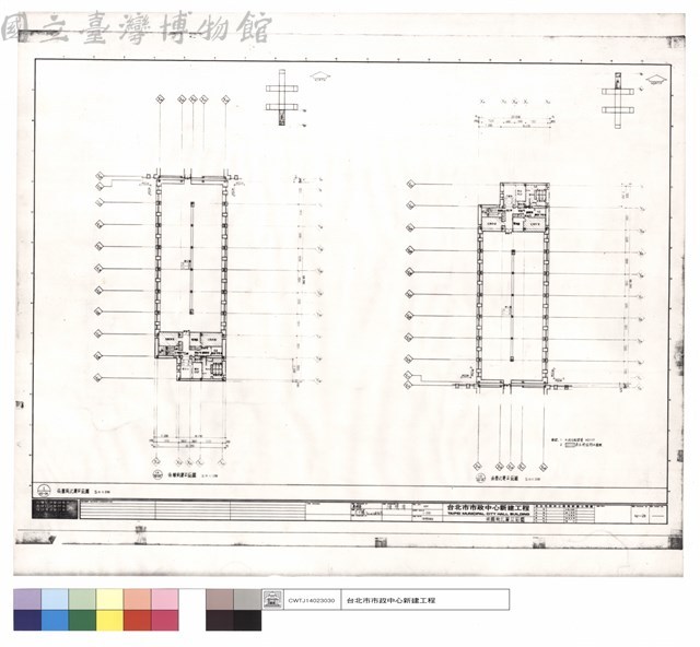 柒層南北翼平面圖藏品圖，第1張