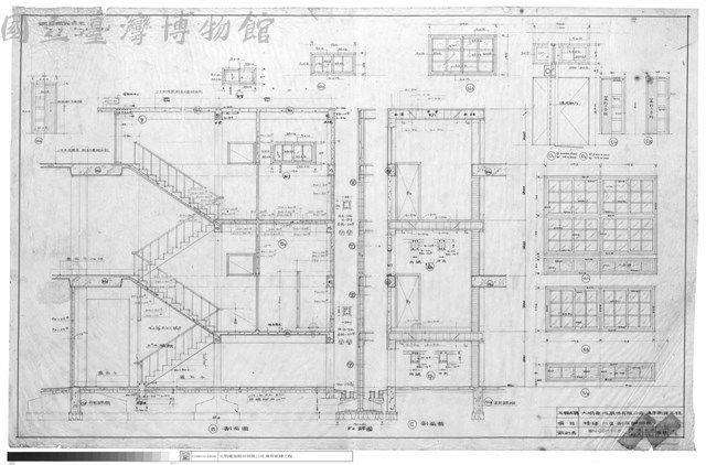 樓梯、門窗剖面詳細圖藏品圖，第1張