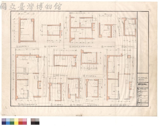 浴廁大樣平面藏品圖，第1張