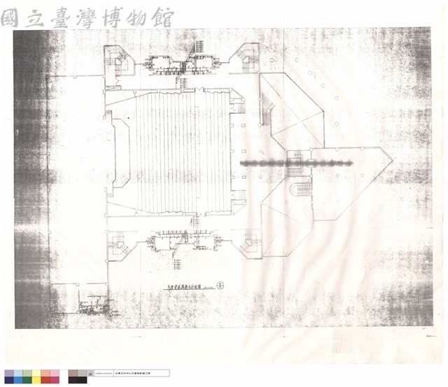 大會堂貳樓排水平面圖藏品圖，第1張