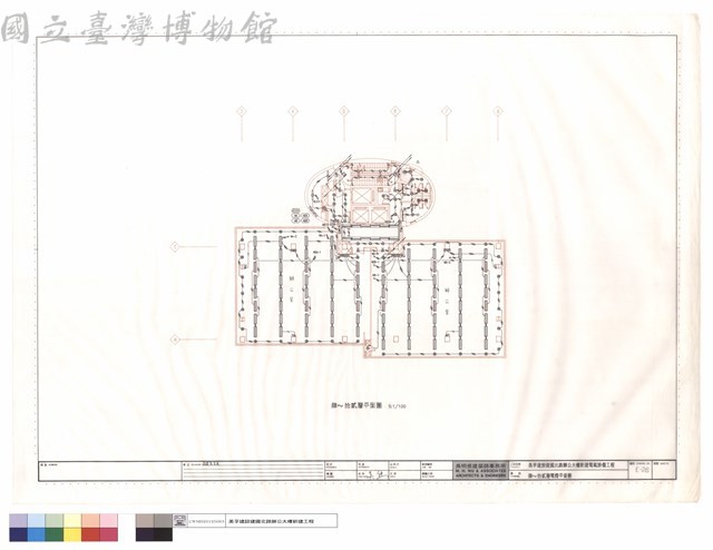 肆層至拾貳層電燈平面圖藏品圖，第1張