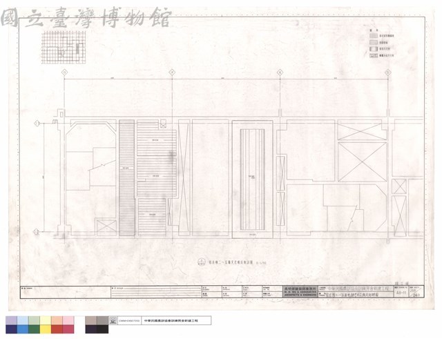 二到五層電梯廳天花板反射詳圖(宿舍棟)藏品圖，第1張