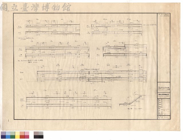 B1~B4,G1~G7,G11,G12,G16,G17,G16a,G17a配筋藏品圖，第1張