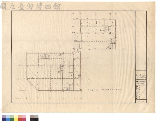 地下一層結構平面藏品圖，第1張