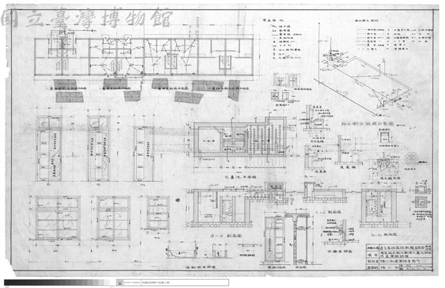 電氣給水衛生設備化糞池詳圖門窗壁櫥詳圖藏品圖，第1張