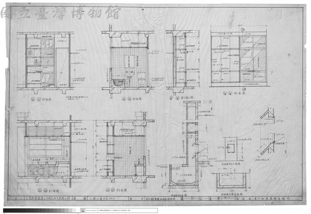 廚房、浴室、壁櫃、垃圾箱詳細圖藏品圖，第1張