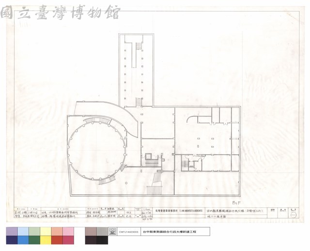 地下一層平面藏品圖，第1張