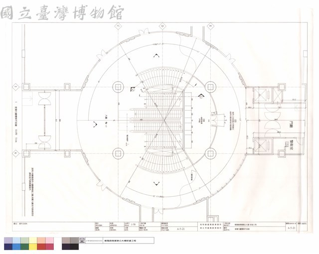 壹層大廳樓梯平面圖藏品圖，第1張