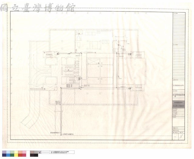 地下壹層弱電配置平面圖藏品圖，第1張