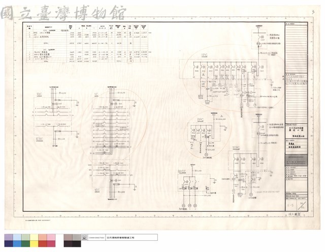 負載表,配電箱接線圖藏品圖，第1張
