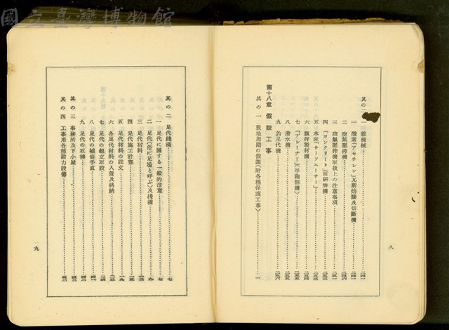 現場從業員指針第二輯細目次八/九藏品圖，第1張