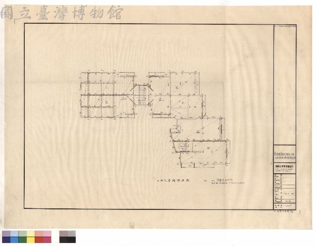 二至五層結構平面(甲)藏品圖，第1張