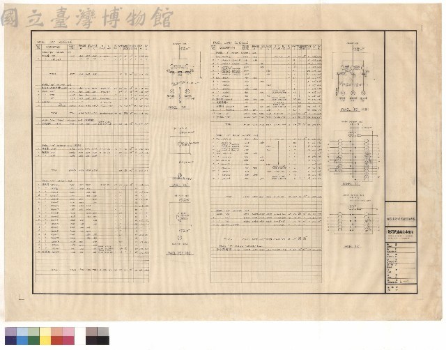 負載表及開關箱接線圖藏品圖，第1張