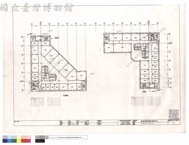 11F動力幹線設備平面圖藏品圖，第1張