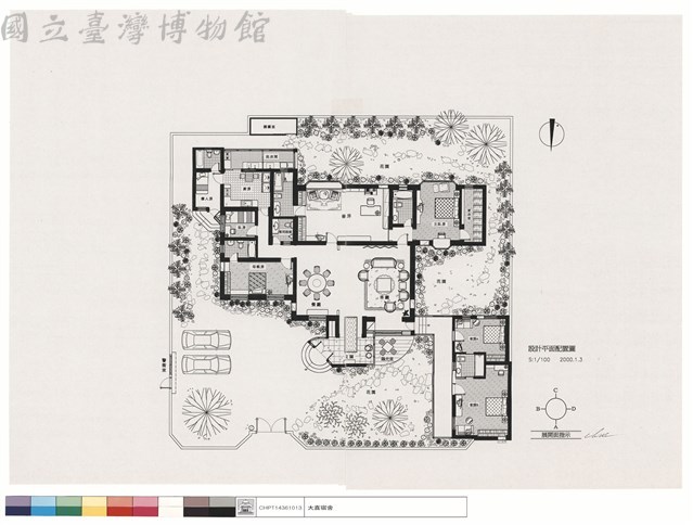 設計平面配置圖藏品圖，第1張