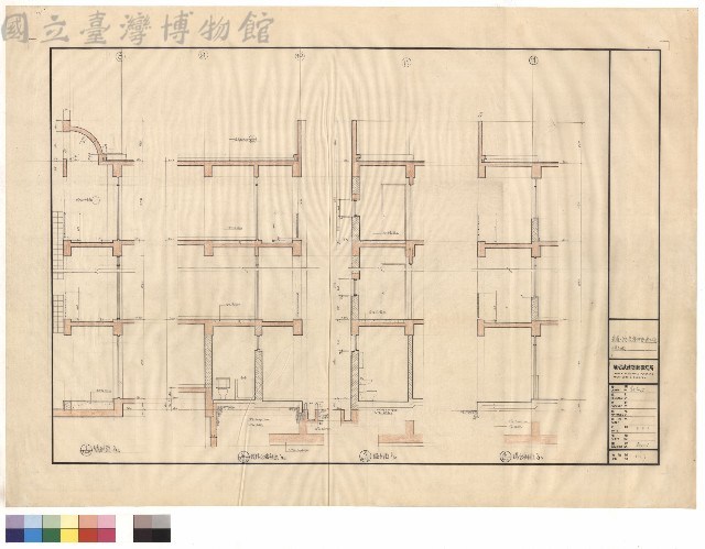 墻剖面藏品圖，第1張