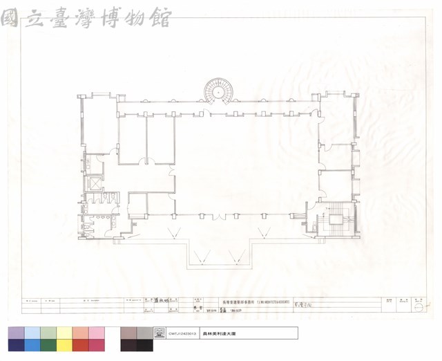 貳層平面藏品圖，第1張