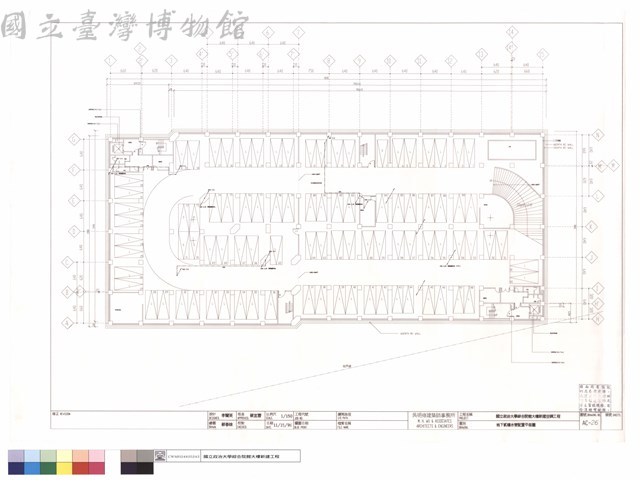 地下貳樓水管配置平面圖藏品圖，第1張