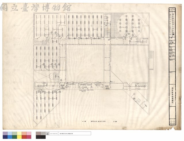 一層照明電氣設備平面圖藏品圖，第1張