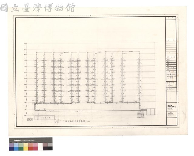 給水衛生工程 排水幹管配管升位圖藏品圖，第1張