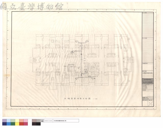 三樓氧氣吸氣平面圖藏品圖，第1張