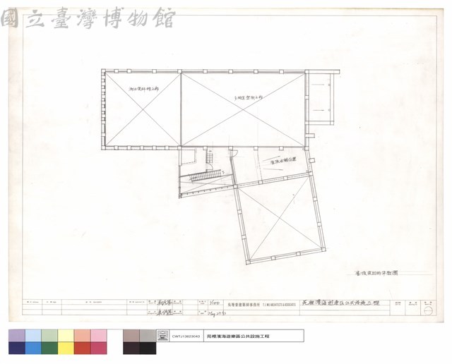 屋頂突出物平面圖藏品圖，第1張