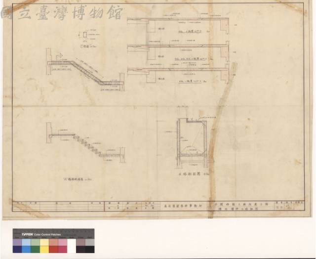 樓板,樓梯,水塔詳圖藏品圖，第1張