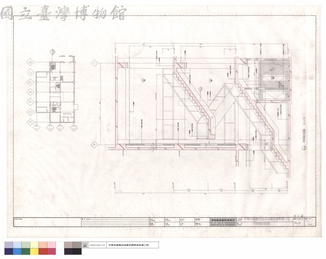 丙樓梯剖面圖藏品圖，第1張